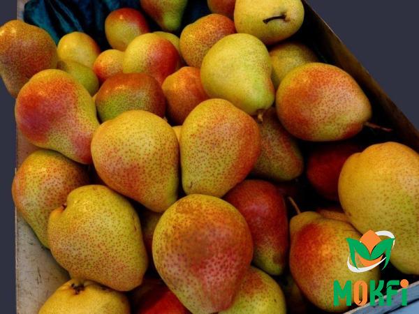 The purchase price of organic Pear + advantages and disadvantages